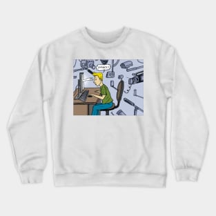 No privacy Crewneck Sweatshirt